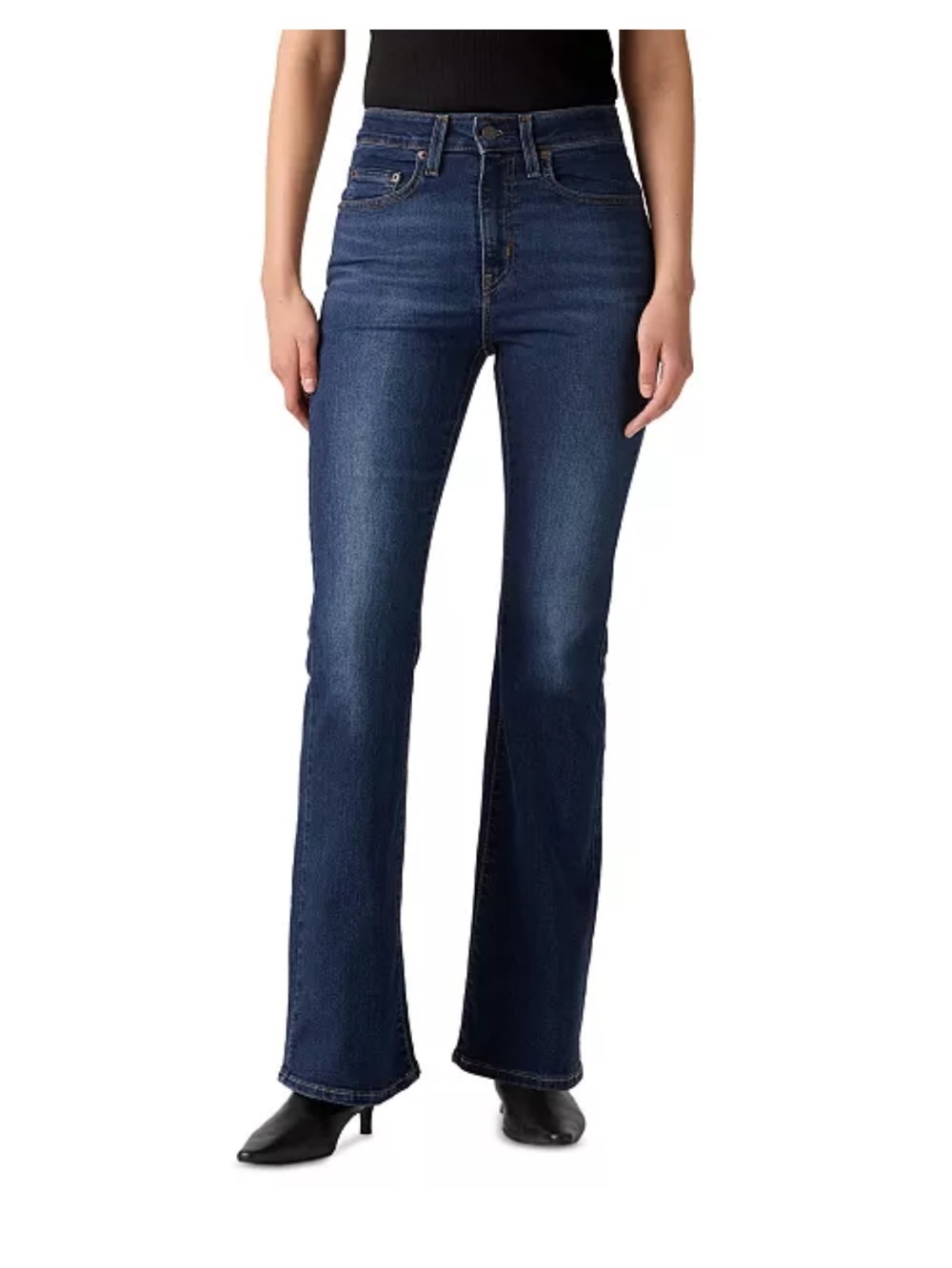 Levi’s High-Rise Med Was Blue Bootcut Women's Jeans